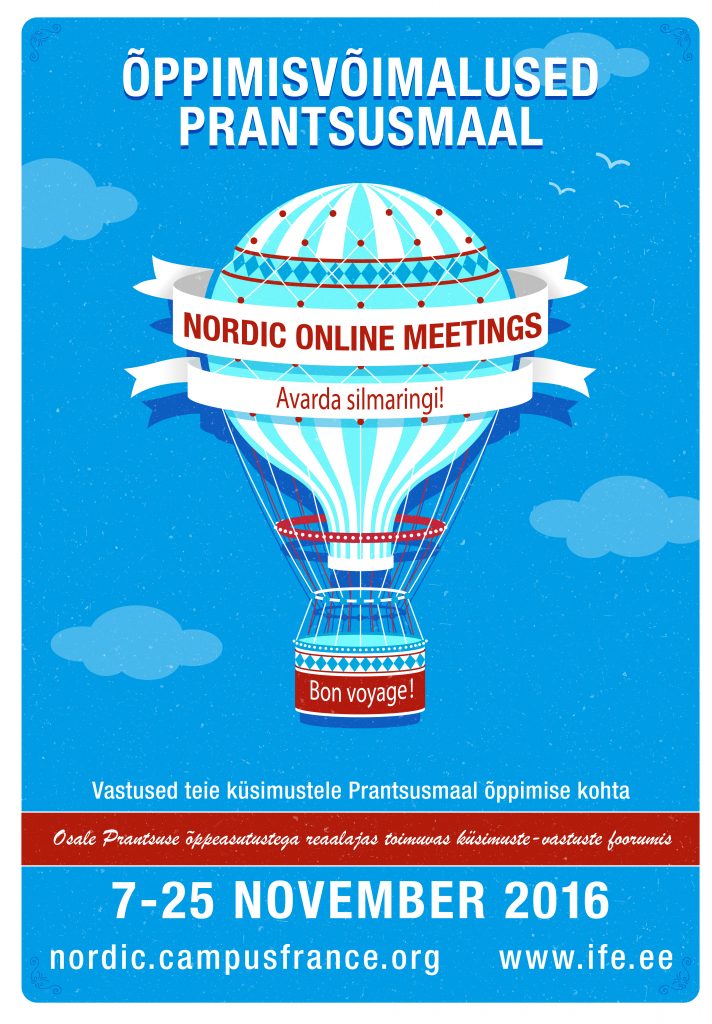 Affiche Nordic Online Meetings